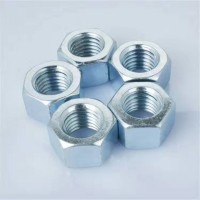 Zinc Plated Carbon Steel Hex Nut Flange Nut China fastener M3-M80