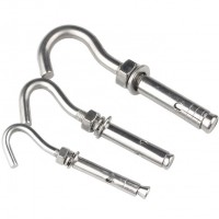 Hook Type Expansion Anchor Bolts Stainless steel J Bolt