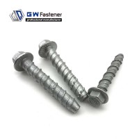 Factory Price Concrete Anchor Bolt Masonry Bolt Concrete Screw Bolt Galvanised Masonry Screw Anchor