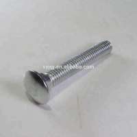 Zinc Finish all sizes ASTM A307 Round Head Carriage Bolt