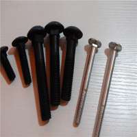 stainless steel carbon steel flat head m4 carriage bolt