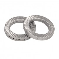 stainless steel DIN 25201 Double fold self-locking washer